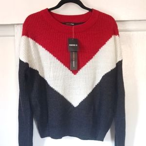 Forever 21 Chevron Sweater